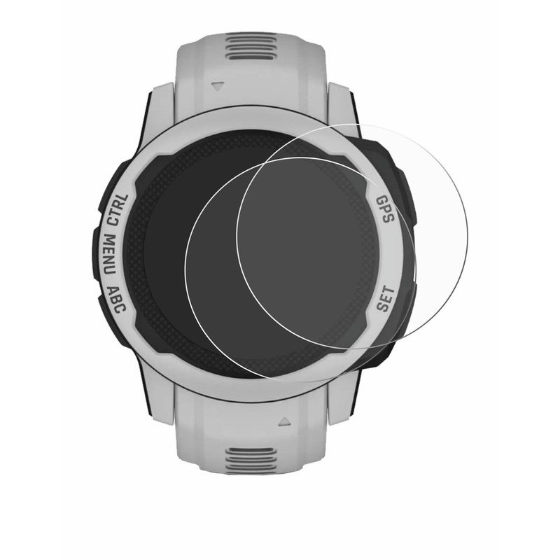 ScreenLeaf (2 Pack Screen Protector compatible with Garmin Instinct 2S