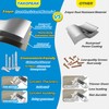 TAKTOPEAK Mini Split AC Bracket: Folding Wall Mount for Ductless