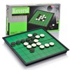 WinSTEM Magnetic Reversi Board Game Set 9.76" with Folding Board