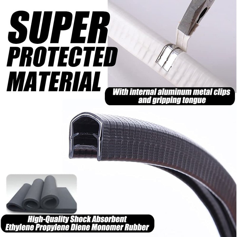 Namvo 2 Pair Skateboard Deck Nose Guards and Tail Guards,