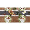 DII Dobby Stripe Woven Table Runner, 13x108, Black