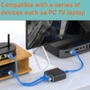 2 Port Gigabit Unmanaged Ethernet Switch, 1000Mbps 1 in 2