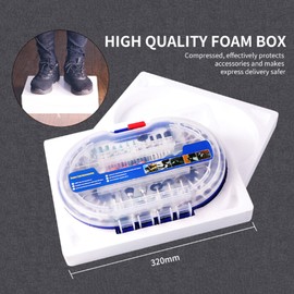 Electric Grinding Accessories Set 276PC Consumables Rotary Tools Accessories Kit Anticrash Foam Box Used for Cutting Drill Sand Disc Polishing Grinding Engraving Sharpening and Engraving