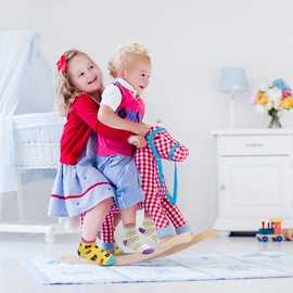 HYCLES Baby Stopper Socks Children 0-7 Years 12 Pairs Non-Slip Socks Child ABS Socks Children Boys Girls 23-26 27-30 Toddler Socks Baby 0-6-12-18 Months, 06 Bear