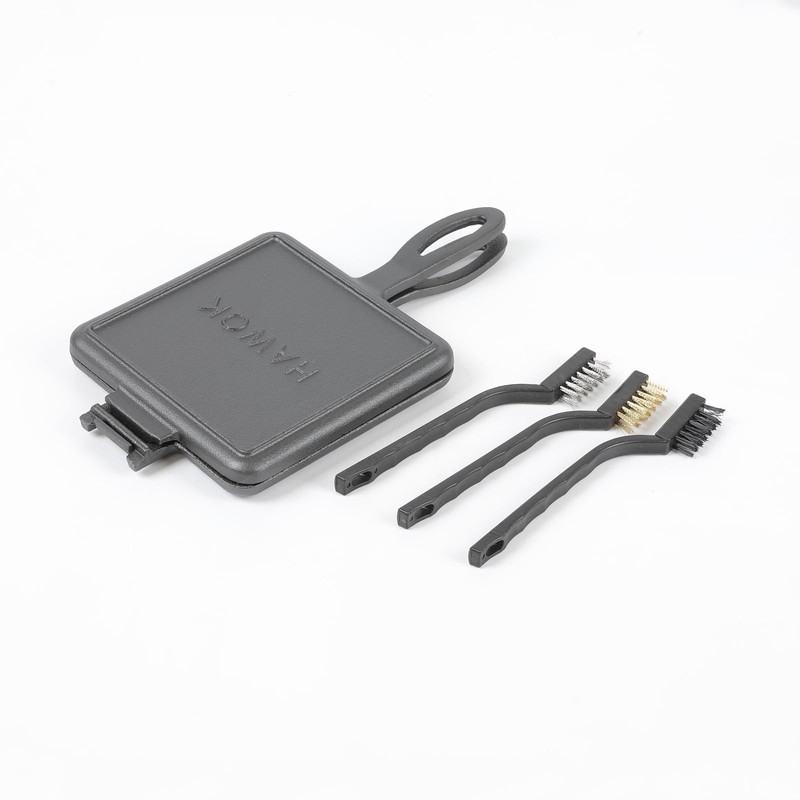 HAWOK Cast Iron Square Waffle Iron Waffle Maker…