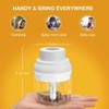Electric Garlic Chopper Mini, Garlic Masher Crusher, Food Processor Small