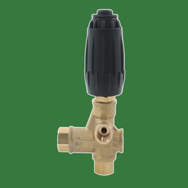 2 Pack 4350 PSI 3/8 Inch FNPT Pressure Washer Regulators 8GPM Adjustment Knob Trapped Pressure Unloader Valve