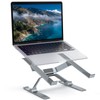 OMOTON More Stable Laptop Stand, Aluminum Adjustable Laptop Holder Stand