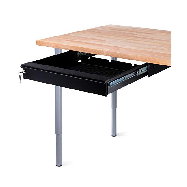 Penn Elcom Under Desk Laptop Drawer, Lockable, for 17” Laptops