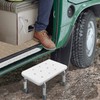 Aliseniors Step Stool with Non-Skid Platform, No Assembly Rubber Fee