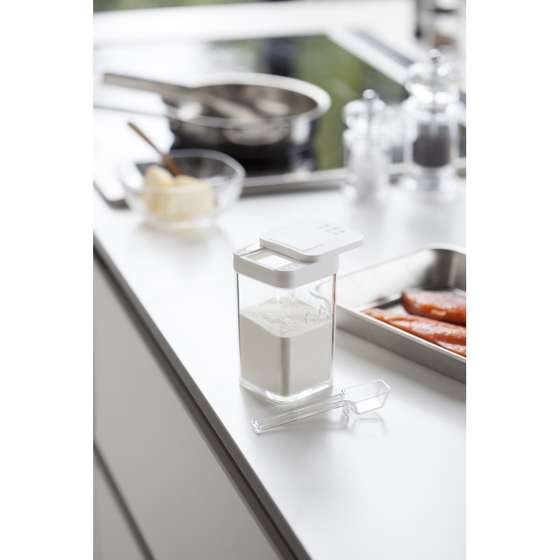Yamazaki Industries 3231 Salt and Pepper Container, Seasoning Bottle, Flour