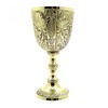 Morcomart - Copa de cáliz de latón de estilo antiguo,