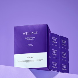 Wellage Capsule Ampoule Season 3 6 servings Real Hyaluronic Freeze-dried Hyaluronic Acid / 웰라쥬 캡슐 앰플 시즌3 6회분 리얼 히알루로닉 동결건조 히알루론산