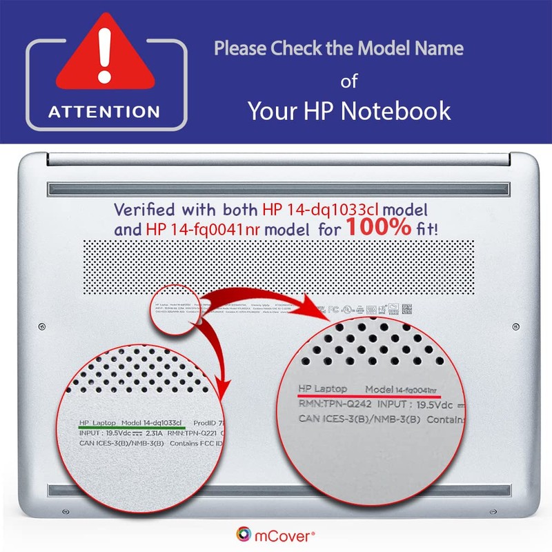 mCover Orange Laptop Sleeve for 14-inch HP Laptops 2020-2022