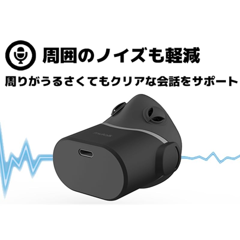 Shiftall Soundproof Microphone mutalk 2 Even if you make a