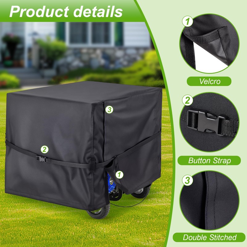 DVBB Shield Waterproof Universal Generator Cover 26 x 20 x