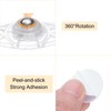 uxcell 16 Pcs Self Adhesive Caster Wheels, 360 Degree Rotation