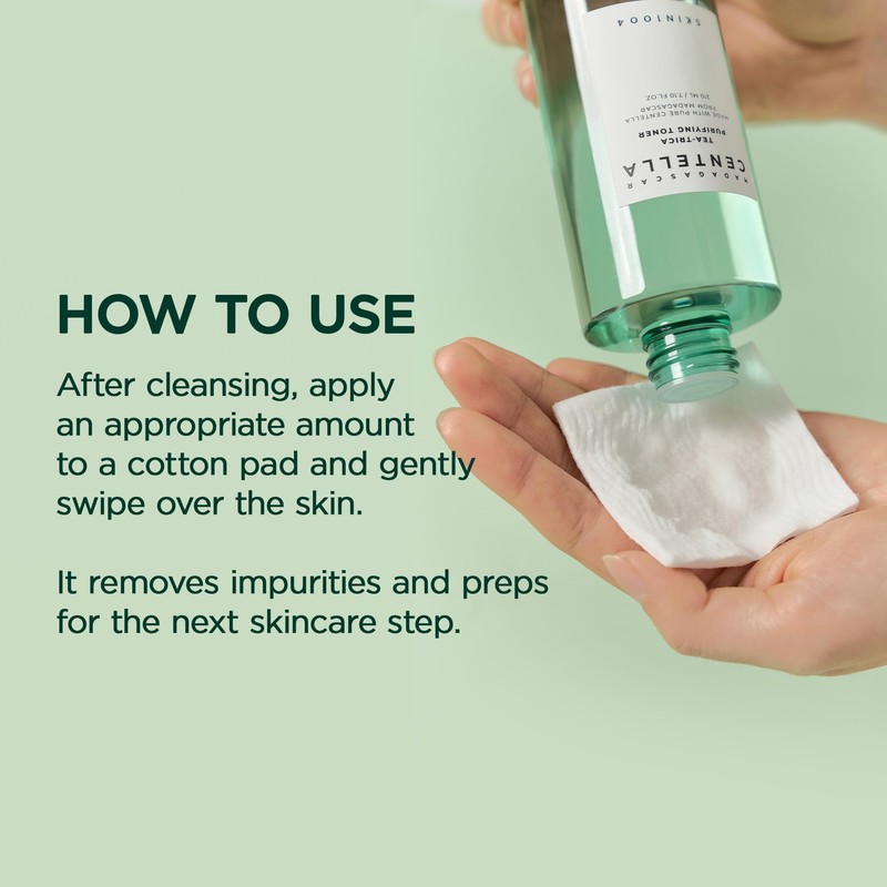 SKIN1004 Tea Trica Purey Fine Toner 210ml / Tea-Trica Purifying