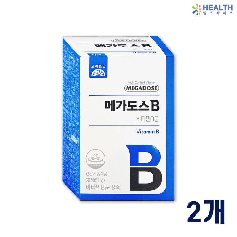 Goryeo Eundan Korea Eundan Megadose B Vitamin B Complex 850mg