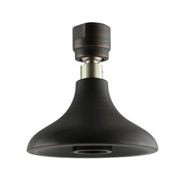 High Sierra Showerheads® - ‘Half Dome’ Solid Metal 1.25 GPM High Efficiency, Ultra Low Flow Shower Head - Oil Rubbed Bronze Finish