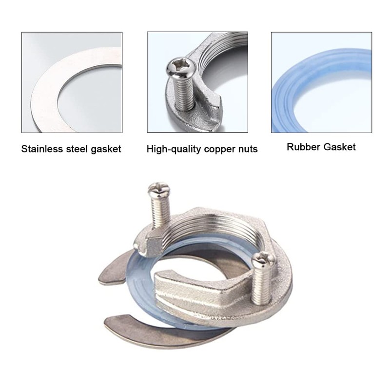 Monobloc Tap Fixing Kit StainlessSteel Faucet Fixing Piece Multipurpose Faucet