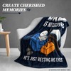 Ao Yee ZGL Fun Father Resting Flannel Blanket,Novelty Dad Gifts