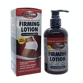 Loción reafirmante para la piel, aumenta la firmeza, reduce la celulitis (1 botella/8 onzas)