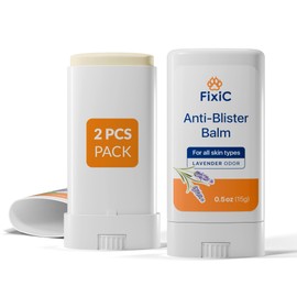Fixic Anti Blister Balm - 2 PCS Pack - Premium Blister Prevention Balm with Lavender Scent - Anti Chafing Stick for Heel Blister Prevention - Anti Chafe Stick to Forget About Blisters Forever!