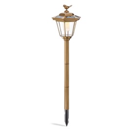 Esotec Solar Lamp Tivoli, height 68 CM, Copper, light colour: warm white, 102062