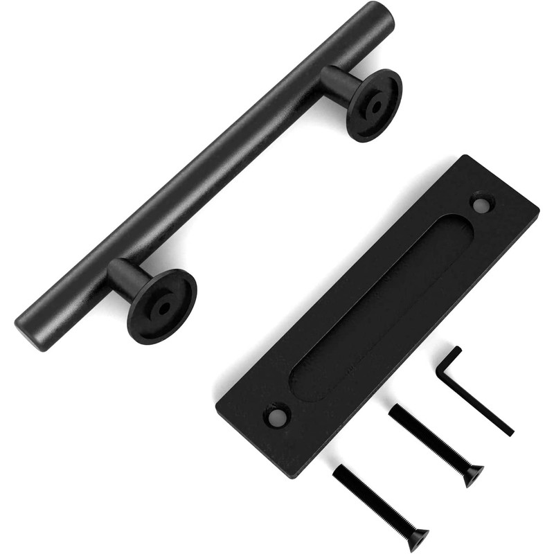 WOLFBIRD 30 cm Barn Door Handle, Sliding Door Pull Handle,