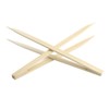2 PCS Bamboo Tweezer, Chinflly 10 Inch Anti Static Forceps