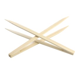 2 PCS Bamboo Tweezer, Chinflly 10 Inch Anti Static Forceps Bamboo Clamp for Art, Craft, Gold Leaf Sheet, Flake, Foil