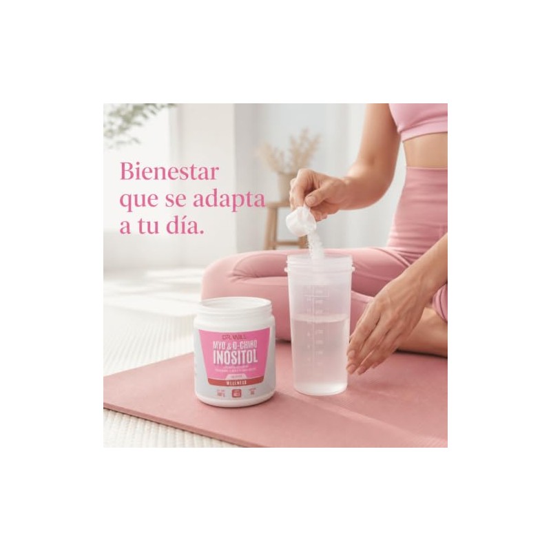 Will Myo Inositol Chiro Polvo Ácido Fólico Zinc Vitamina 360