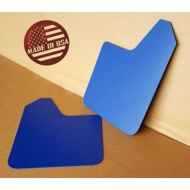 StreetRays [Originals] [SR] 04-16 Mazdaspeed 3 & Mazda 3 Mud Guard Flaps STARTER Set BLUE (NO HARDWARE)