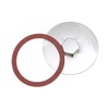 Master Plumber Stainless Steel Drum Trap Cover, For 4-3/8" O.D. x 3-1/2" I.D