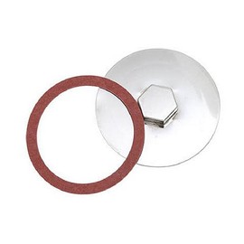 Master Plumber Stainless Steel Drum Trap Cover, For 4-3/8" O.D. x 3-1/2" I.D