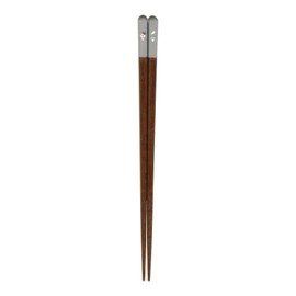 Tanaka Chopsticks Shop Azuki Chopsticks Light Gray 8.9 inches (22.5 cm), Antibacterial, Dishwasher Safe, Made in Japan, Natural Wood, Natural Wood, Chopsticks, Men, Children, Wood, Cats, Goods,