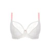 Freya Offbeat Plunge Bra White White 30E