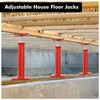 4PCS House Jacks for Leveling Crawlspace 11''-16''Adjustable Support Jack，Floor Jacks,for
