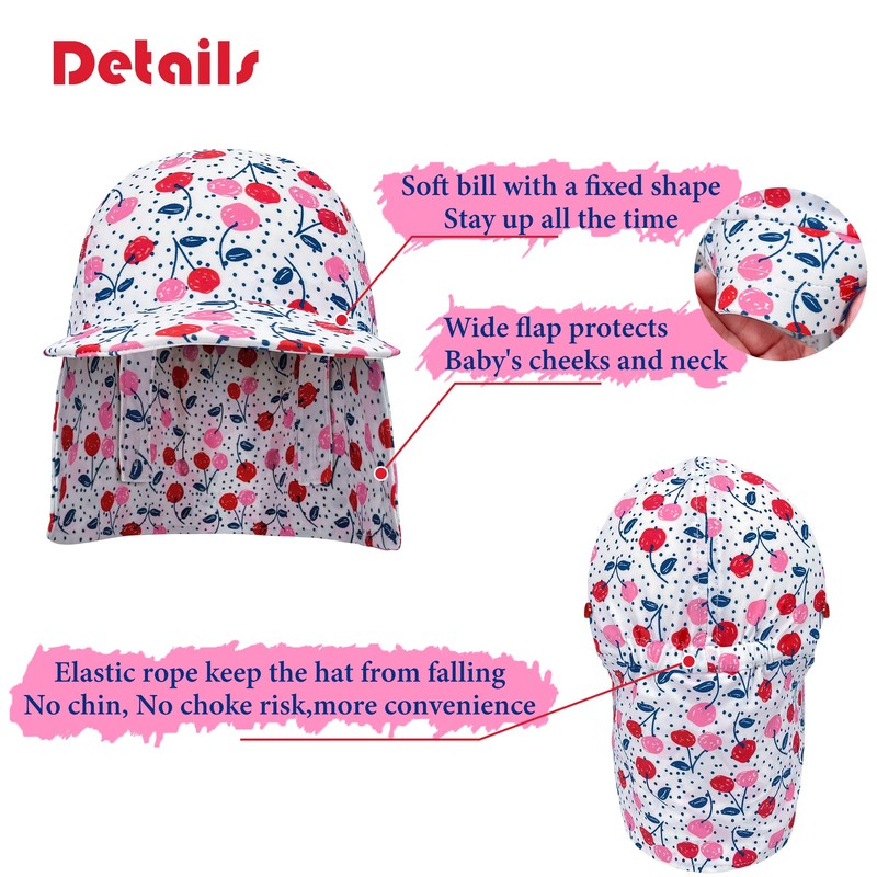 Gifts Treat Sombrero para niños,UPF 50+ protección Solar,Gorro de natación