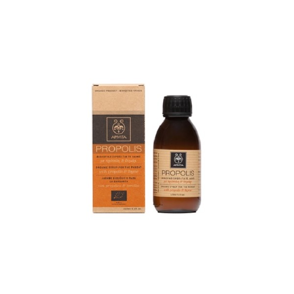 Apivita Propolis Organic Syrup for the Throat 150ml