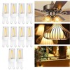 10Pcs G9 Base LED Light Bulbs 1.5W AC110V BiPin Bulb