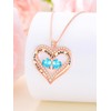 March Birthday Gifts for Women 18k Rose Gold Plated Always