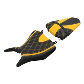 C.C. RIDER Front Driver & Rear Passenger Seat Fit For Yamaha YZF R3 2015-2023 MT-03 2020-2024 YZF R25 2015-2023 MT-25 2015-2023