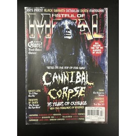 Fistful Of Metal Magazine # 13 Cannibal Corpse Black Sabbath Judas Priest 2023