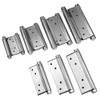 2 x Stainless Steel Swing Door Hinge Single Double Design
