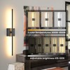 Battery Operated Wall Sconces with Remote Control, 11000mAh LED Wireless