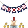 Baseball One High Chair Banner Baseball One Banner 1st Birthday