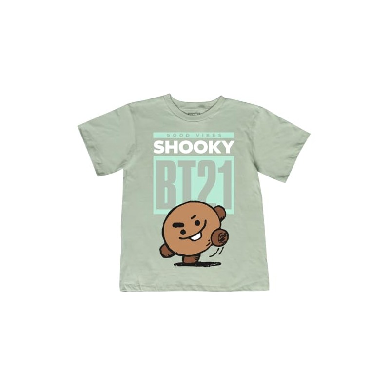 Máscara De Látex | Playera para Mujer BT21 Edición Limitada