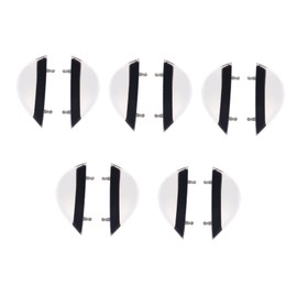 Outanaya 10pairs Non-skid Glasses Nose Pads Cushion for Comfort for Daily Use Running and Sports Color Options